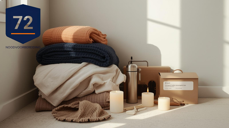 Hoe houd je jezelf warm zonder stroom in huis?