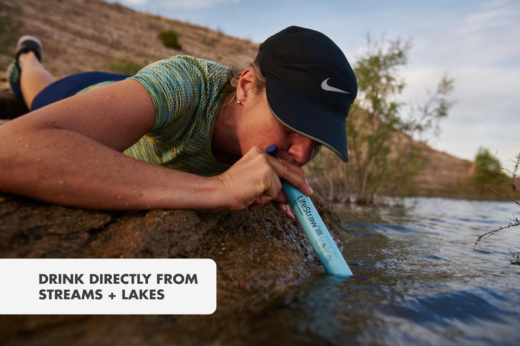 Persoonlijke waterfilter voor onderweg, noodsituaties en outdoor gebruik